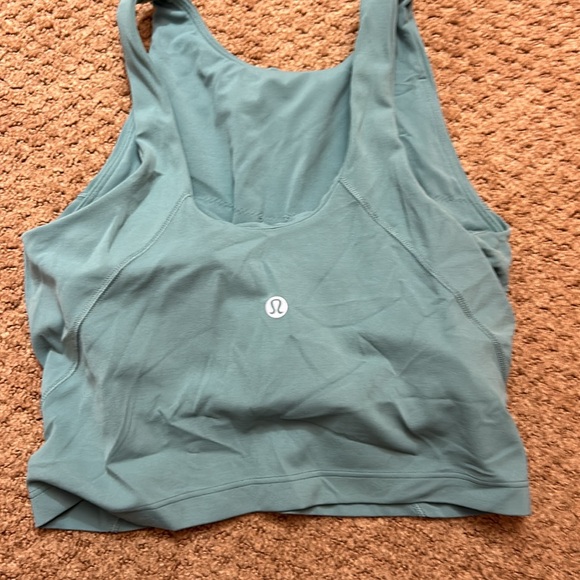 Light blue alight tank from Lululemon size 2 - Picture 2 of 3